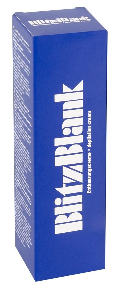 BlitzBlank Krem do depilacji 125 ml - delikatna pielęgnacja skory BlitzBlank Krem do depilacji 125 ml - delikatna pielęgnacja skory