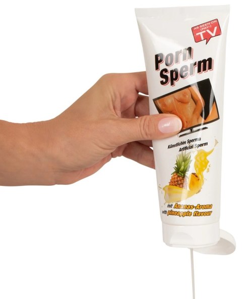 Cobeco Porn Sperm Pineapple żel intymny wodny 250 ml aromat ananasowy Cobeco Porn Sperm Pineapple żel intymny wodny 250 ml aromat ananasowy