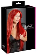Cottelli ACCESSOIRES Peruka Długa Prosta Czerwona Regulowana 80cm Cottelli ACCESSOIRES