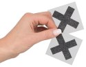 Cottelli Accessories - Naklejki dekoracyjne czarne X 5,9x5,9cm Cottelli ACCESSOIRES