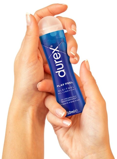Durex Play Feel - Żel nawilżający wodny, bezbarwny 50 ml Durex Durex Play Feel - Żel nawilżający wodny, bezbarwny 50 ml Durex