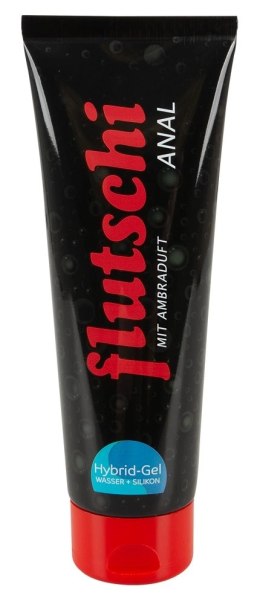 Flutschi Żel Anatomiczny Hybrydowy Ambra 80 ml - silikonowo-wodny Flutschi