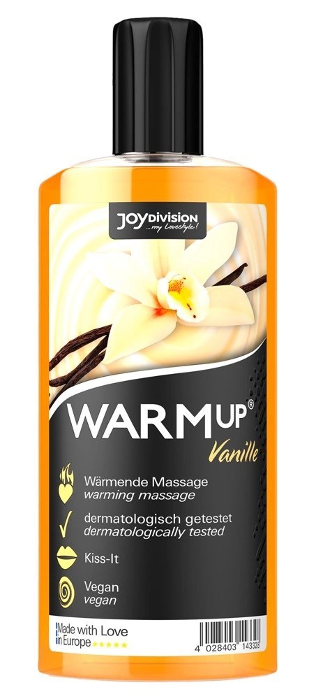 Joydivision Warmup Wanilia Rozgrzewający Płyn do Masażu 150ml Joydivision Präparate Joydivision Warmup Wanilia Rozgrzewający Płyn do Masażu 150ml Joydivision Präparate