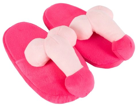 Orion Brand Kapcie pluszowe rożowe z motywem zabawnym rozmiar 37-40 Orion Brand Orion Brand Kapcie pluszowe rożowe z motywem zabawnym rozmiar 37-40 Orion Brand