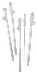 Orion Brand - Szklane słomki do drinkow 21,5 cm zestaw 4 szt. Orion Brand Orion Brand - Szklane słomki do drinkow 21,5 cm zestaw 4 szt. Orion Brand