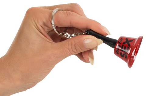 Orion Brand brelok metalowy dzwonek czerwony 6,5 cm Orion Brand Orion Brand brelok metalowy dzwonek czerwony 6,5 cm Orion Brand