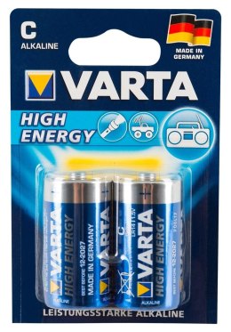 Varta Longlife Power Baterie Alkaliczne C LR14 1,5V 2 sztuki Varta