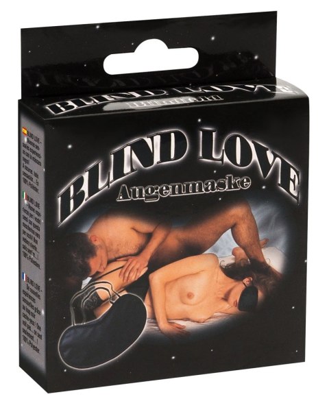You2Toys Blind Love maska na oczy czarna, miękka opaska 100% poliester You2Toys Blind Love maska na oczy czarna, miękka opaska 100% poliester