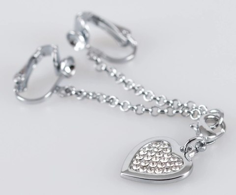 You2Toys Intimate Heart naszyjnik intymny z kryształowym sercem 12,7 cm You2Toys Intimate Heart naszyjnik intymny z kryształowym sercem 12,7 cm