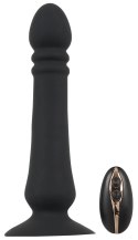 Black Velvets Model 642220 Wibrator analny z pilotem 20 cm czarny Black Velvets