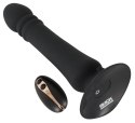 Black Velvets Model 642220 Wibrator analny z pilotem 20 cm czarny Black Velvets