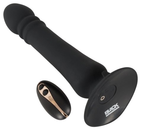 Black Velvets Model 642220 Wibrator analny z pilotem 20 cm czarny Black Velvets Black Velvets Model 642220 Wibrator analny z pilotem 20 cm czarny Black Velvets