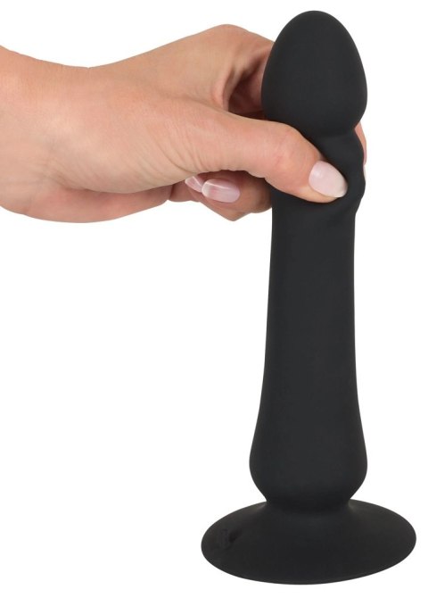 Black Velvets Model 642220 Wibrator analny z pilotem 20 cm czarny Black Velvets Black Velvets Model 642220 Wibrator analny z pilotem 20 cm czarny Black Velvets