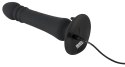 Black Velvets Model 642220 Wibrator analny z pilotem 20 cm czarny Black Velvets