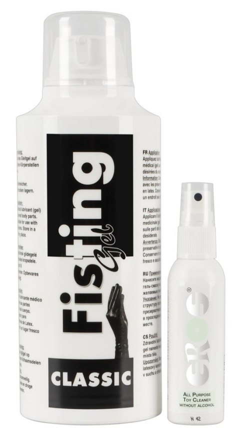 EROS żel specjalistyczny do elastyczności 500ml + płyn czyszczący 50ml EROS żel specjalistyczny do elastyczności 500ml + płyn czyszczący 50ml