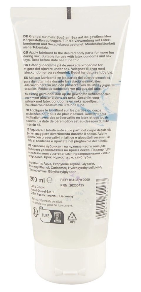 Just Glide Toylube żel nawilżający do akcesoriow 200ml Just Glide Just Glide Toylube żel nawilżający do akcesoriow 200ml Just Glide