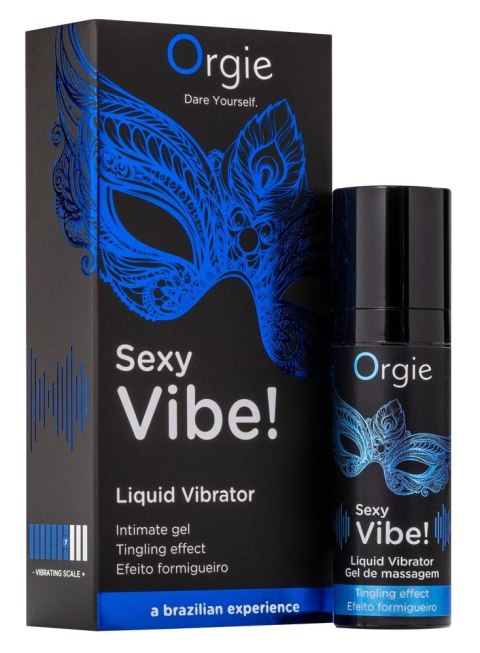 Orgie Liquid Vibrator żel intymny stymulujący 15 ml Orgie Orgie Liquid Vibrator żel intymny stymulujący 15 ml Orgie