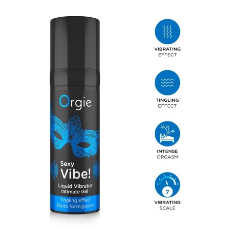 Orgie Liquid Vibrator żel intymny stymulujący 15 ml Orgie Orgie Liquid Vibrator żel intymny stymulujący 15 ml Orgie