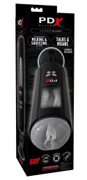 Pipedream PDX Elite Automatic Expert czarny system intymny z dźwiękiem 5-biegowy PDX Elite