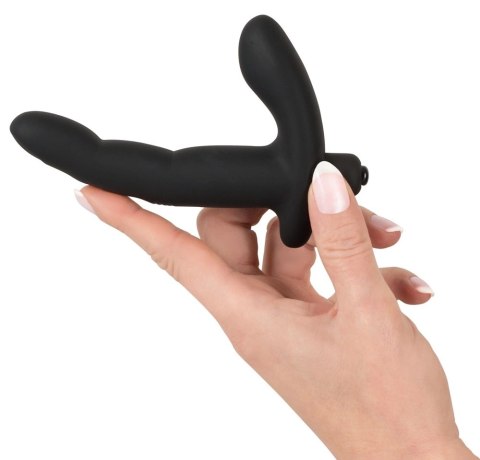 Rebel Wibrator Elastyczny Czarny do Masażu Prostaty i Punktu-G 13,8 cm Rebel Rebel Wibrator Elastyczny Czarny do Masażu Prostaty i Punktu-G 13,8 cm Rebel