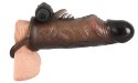 Rebel Wibrująca Nakładka 19cm z Pierścieniem - System Wibracyjny Rebel Rebel Wibrująca Nakładka 19cm z Pierścieniem - System Wibracyjny Rebel