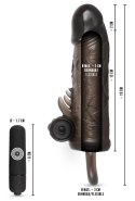 Rebel Wibrująca Nakładka 19cm z Pierścieniem - System Wibracyjny Rebel Rebel Wibrująca Nakładka 19cm z Pierścieniem - System Wibracyjny Rebel