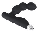 Rebel Zakrzywiony stymulator prostaty kulisty czarny silikonowy 14 cm Rebel Rebel Zakrzywiony stymulator prostaty kulisty czarny silikonowy 14 cm Rebel