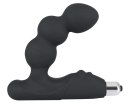 Rebel Zakrzywiony stymulator prostaty kulisty czarny silikonowy 14 cm Rebel Rebel Zakrzywiony stymulator prostaty kulisty czarny silikonowy 14 cm Rebel