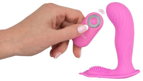 Sweet Smile G-Spot Panty Vibe - Wibrator silikonowy z pilotem, 11,7 cm Sweet Smile Sweet Smile G-Spot Panty Vibe - Wibrator silikonowy z pilotem, 11,7 cm Sweet Smile