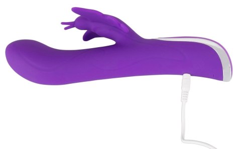 Sweet Smile Rotacyjny Motylek 10 trybow wibracji fioletowy 23cm Sweet Smile Sweet Smile Rotacyjny Motylek 10 trybow wibracji fioletowy 23cm Sweet Smile
