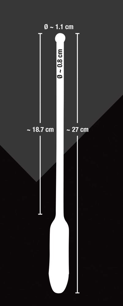 You2Toys Silikonowy ekspander cewki moczowej 27cm z wibracjami, czarny You2Toys You2Toys Silikonowy ekspander cewki moczowej 27cm z wibracjami, czarny You2Toys