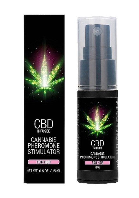 CBD Cannabis Pheromone Stimulator For Her - 15ml CBD Cannabis Pheromone Stimulator For Her - 15ml
