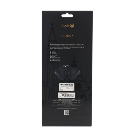 Venice Collection - Blindfold - Black Venice Collection - Blindfold - Black