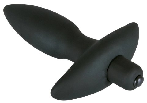 Black Velvets model 13cm - kompaktowa wtyczka analna z wibracją i uchwytem Black Velvets Black Velvets model 13cm - kompaktowa wtyczka analna z wibracją i uchwytem Black Velvets