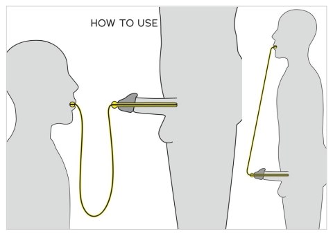 Penisplug Hollow Piss To Mouth - system intymny z rurką 88 cm Penisplug Penisplug Hollow Piss To Mouth - system intymny z rurką 88 cm Penisplug