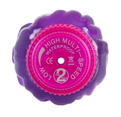 Seven Creations Wibrator Fioletowy TPE 23 cm - Powierzchnia Teksturowana Seven Creations Seven Creations Wibrator Fioletowy TPE 23 cm - Powierzchnia Teksturowana Seven Creations