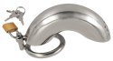 Fetish Collection Chastity Cage I - stalowa klatka z zamkiem, 13,5 cm Fetish Collection