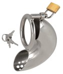 Fetish Collection Chastity Cage I - stalowa klatka z zamkiem, 13,5 cm Fetish Collection