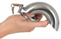 Fetish Collection Chastity Cage I - stalowa klatka z zamkiem, 13,5 cm Fetish Collection