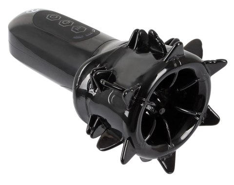Stroker Rotating - Czarna maszyna intymna z 4 trybami i miękkim rękawem Stroker Stroker Rotating - Czarna maszyna intymna z 4 trybami i miękkim rękawem Stroker