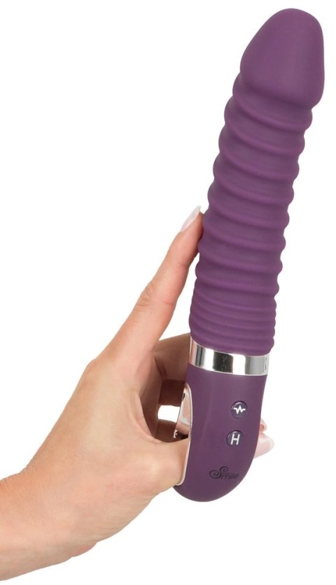 Sweet Smile™ Warming Soft – Wibrator z Funkcją Podgrzewania, 12 Trybów, Silikon Premium, Fioletowy Sweet Smile™ Warming Soft – Wibrator z Funkcją Podgrzewania, 12 Trybów, Silikon Premium, Fioletowy