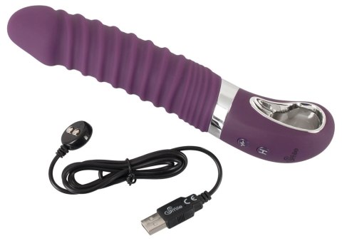 Sweet Smile™ Warming Soft – Wibrator z Funkcją Podgrzewania, 12 Trybów, Silikon Premium, Fioletowy Sweet Smile™ Warming Soft – Wibrator z Funkcją Podgrzewania, 12 Trybów, Silikon Premium, Fioletowy