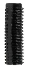 Fantasy X-Tensions Czarna nakładka stymulująca z wypustkami 14cm TPR Fantasy X-TENSIONS