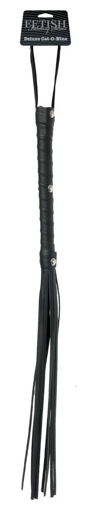 Fetish SoftLine Czarny Bicz z Paskiem na Rękę 65 cm Fetish Fantasy Series Limited Edition