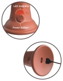 King Cock Elite Elite Vibrator silikonowy z przyssawką i pilotem 15cm ciemny King Cock Elite