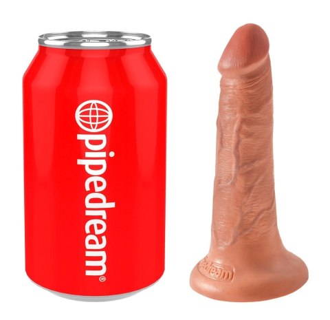 King Cock Model 13 cm - Elastyczny z Przyssawką, Ciemny Kolor King Cock King Cock Model 13 cm - Elastyczny z Przyssawką, Ciemny Kolor King Cock