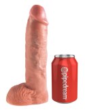 King Cock Model Uprząż z Anatomiczną Nakładką 25 cm Czarna King Cock