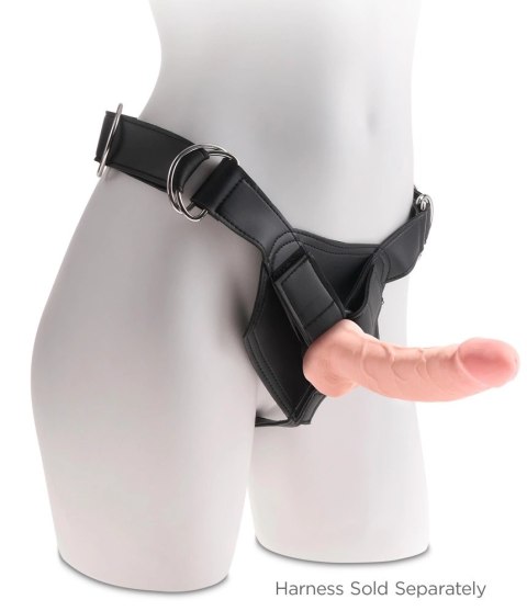King Cock Plus Model 20 cm Jasny - Anatomiczny z Przyssawką i Bazą King Cock Plus King Cock Plus Model 20 cm Jasny - Anatomiczny z Przyssawką i Bazą King Cock Plus