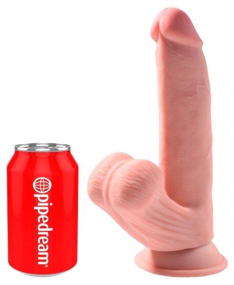 King Cock Plus Triple Density Model z Przyssawką 20 cm Jasny Beż King Cock Plus King Cock Plus Triple Density Model z Przyssawką 20 cm Jasny Beż King Cock Plus