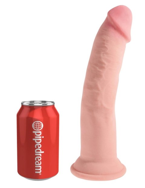 King Cock Plus model 23 cm jasny, elastyczny system z przyssawką King Cock Plus King Cock Plus model 23 cm jasny, elastyczny system z przyssawką King Cock Plus